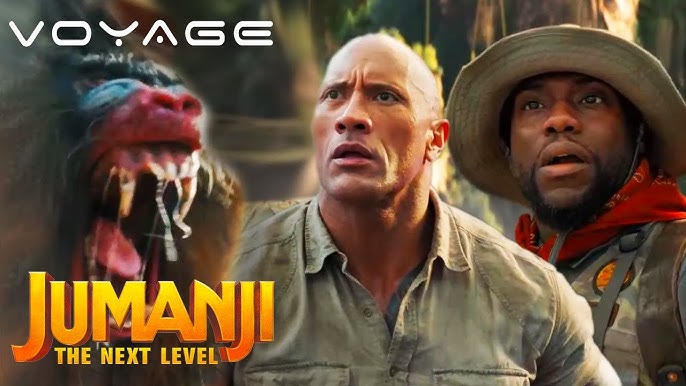 Jumanji The Next Level: Baboon Attack Bridge Scene (Kevin Hart, Jack Black 4K HD Clip)