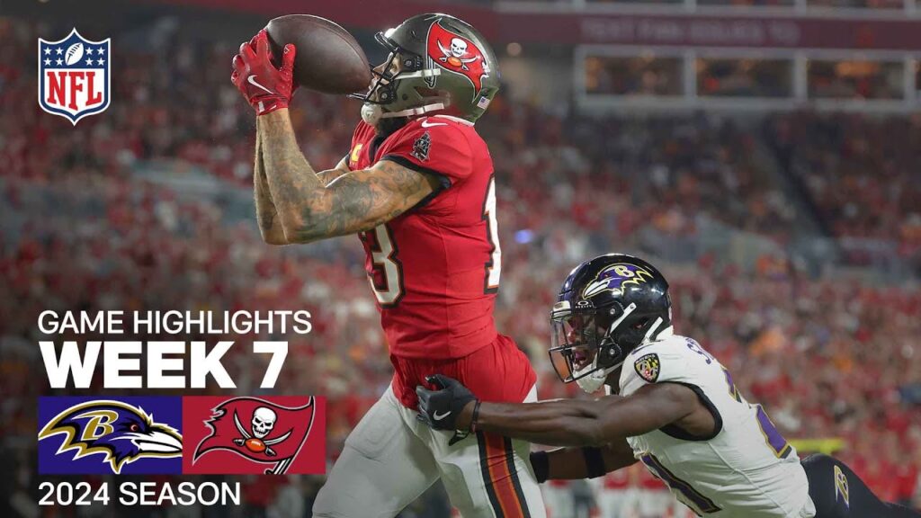 Ravens vs. Buccaneers highlights: Baltimore wins high-scoring, injury-ravaged MNF game